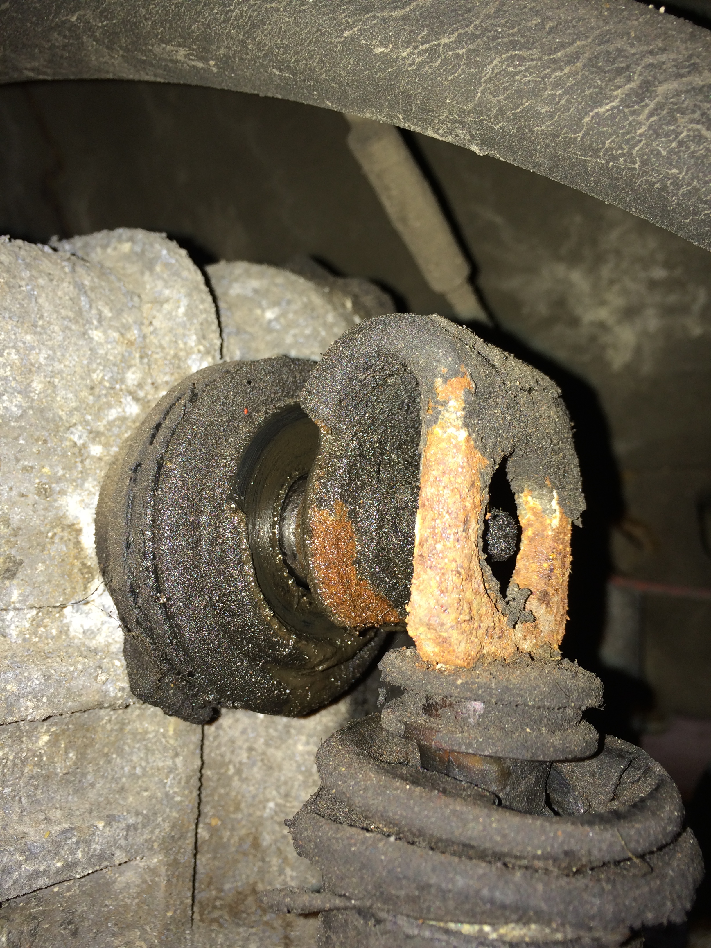 Rusty Gear Shift Joint