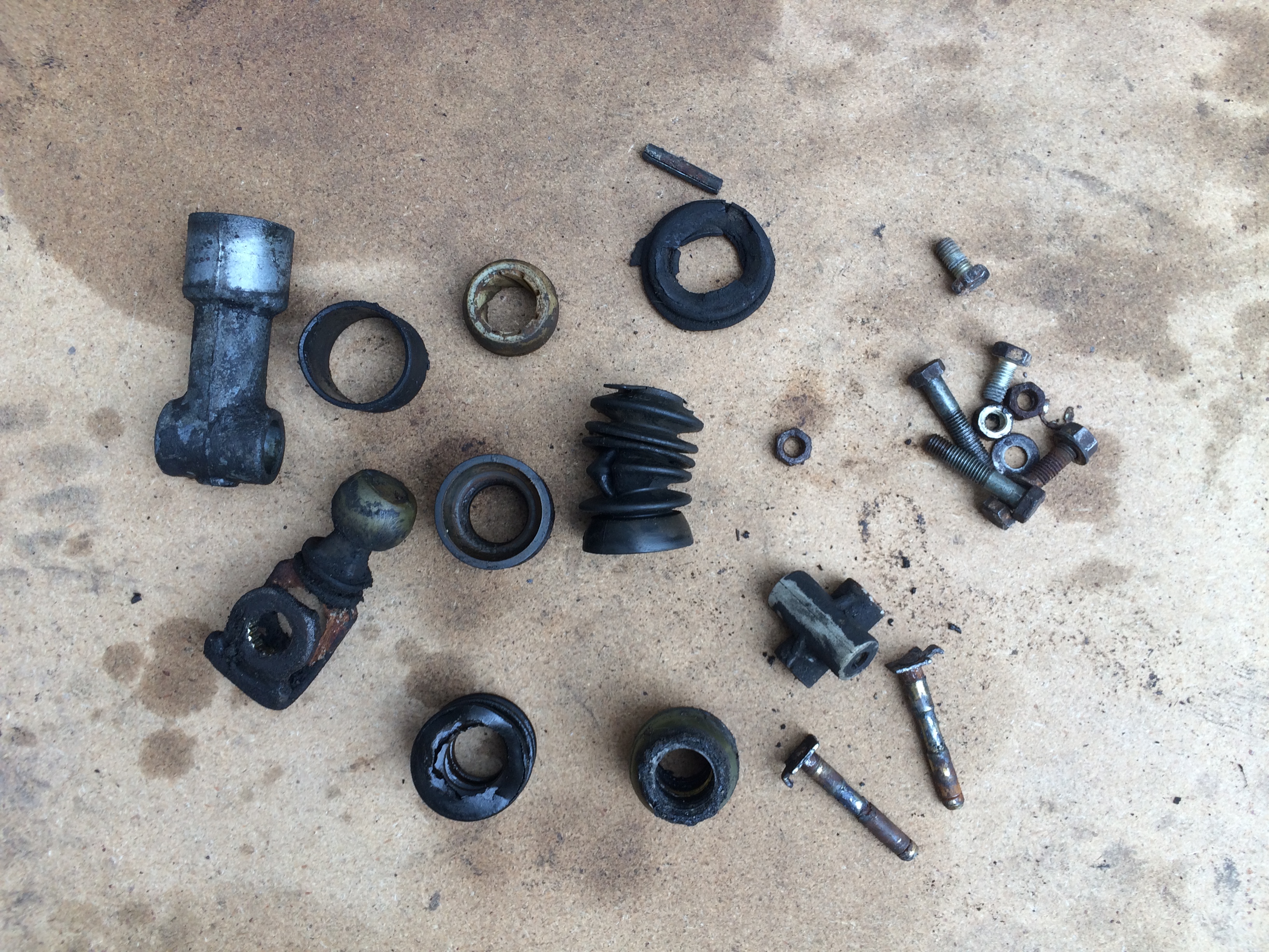 Gear Linkage parts to be replaced