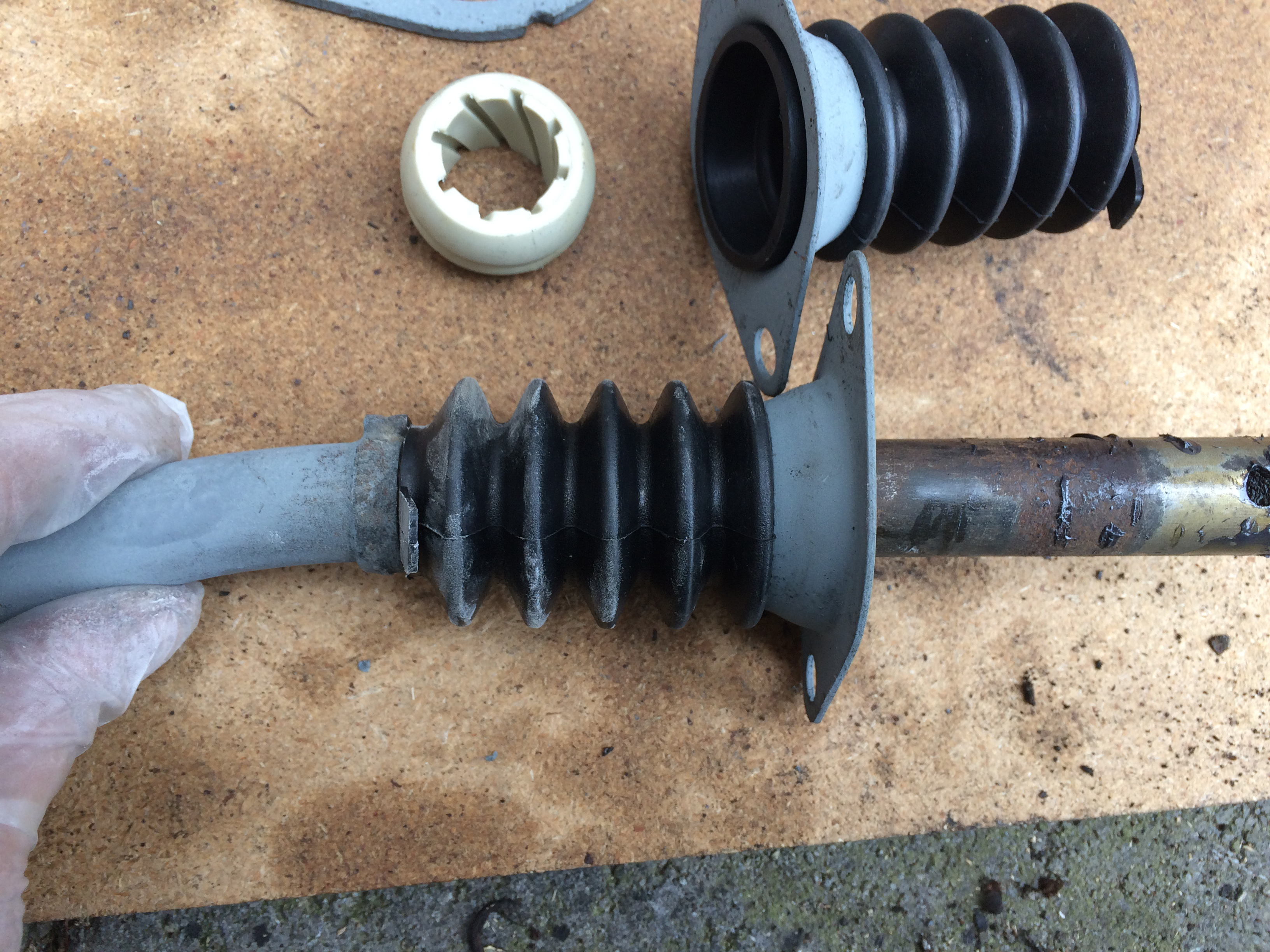 New Bellows and rear Bush