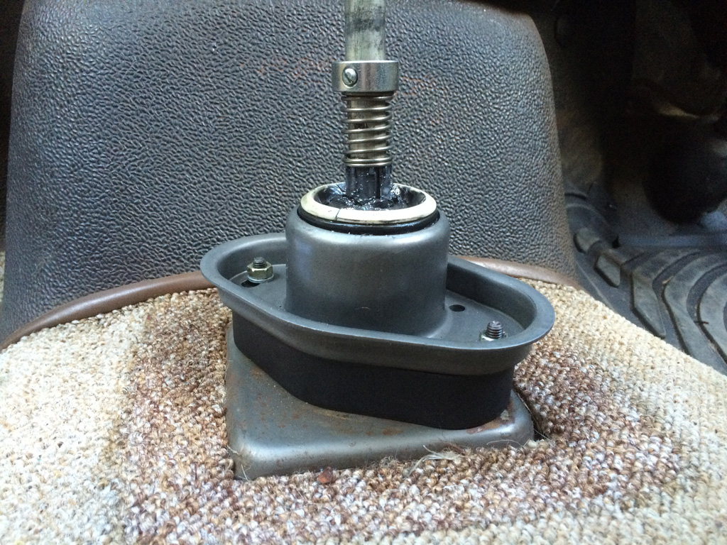 Short Shift Kit installed