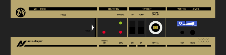 Zig MC-2000 Faceplate